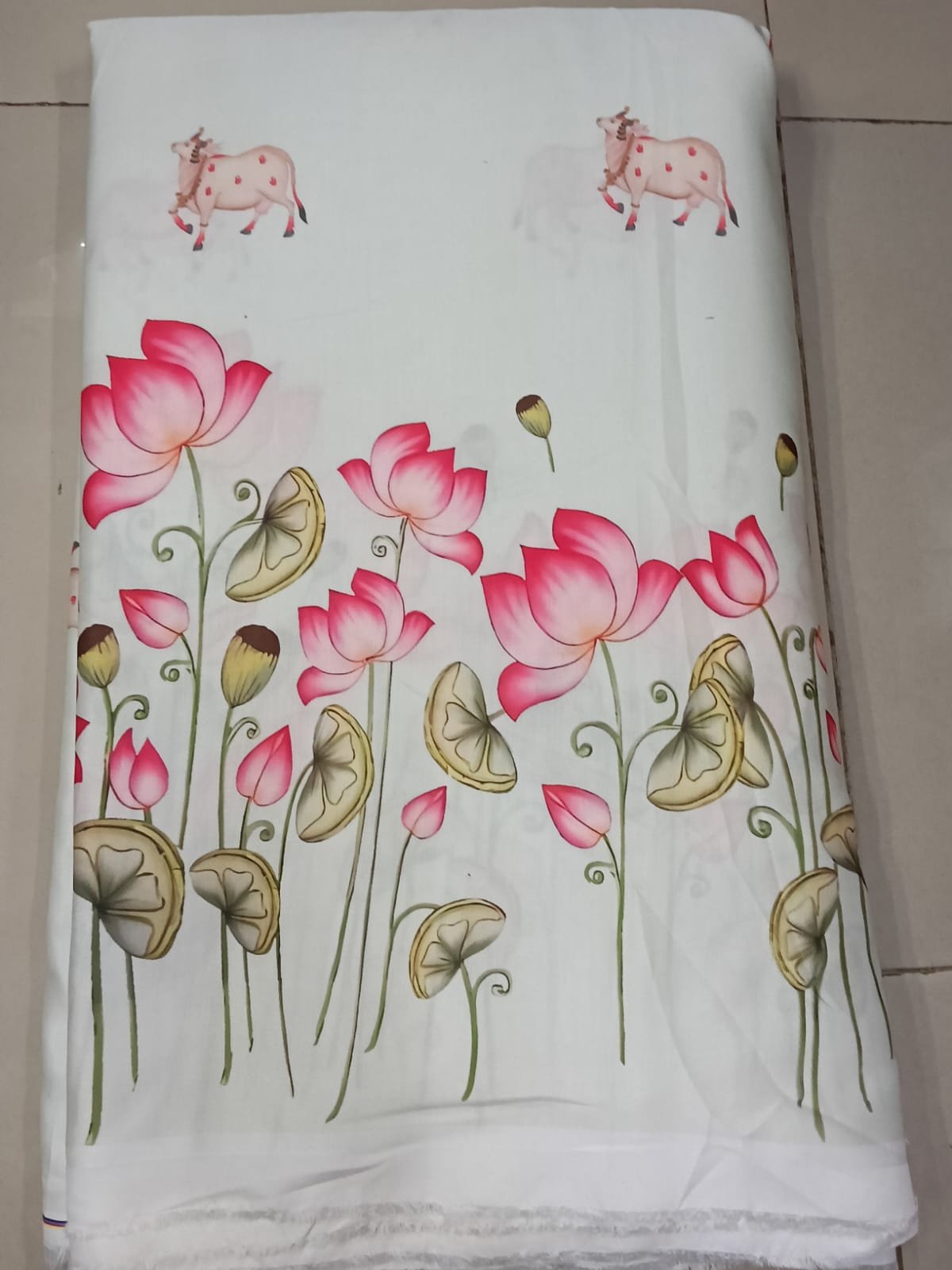 Modal Satin Digital Print